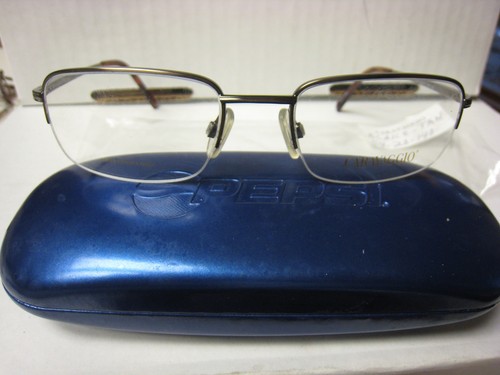 CARAVAGGIO EYEGLASS FRAMES Style BLAKE Sz. 52-20-140 in TAN With Generic case