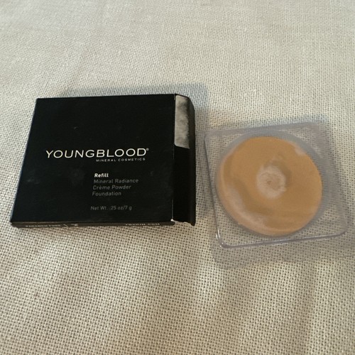 13 Assorted Youngblood Mineral Radiance Creme Powder Foundation Barely Beige - Picture 2 of 4