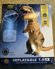 Rubie's 810481 Adult Unisex Jurassic World Inflatable T-Rex Costume One Sz Used