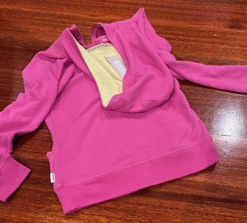 NEW Bonds Womens Ladies Hoodie Zip Jacket Active Pink Yellow Size XS BNWT RRP$65 - Picture 5 of 5