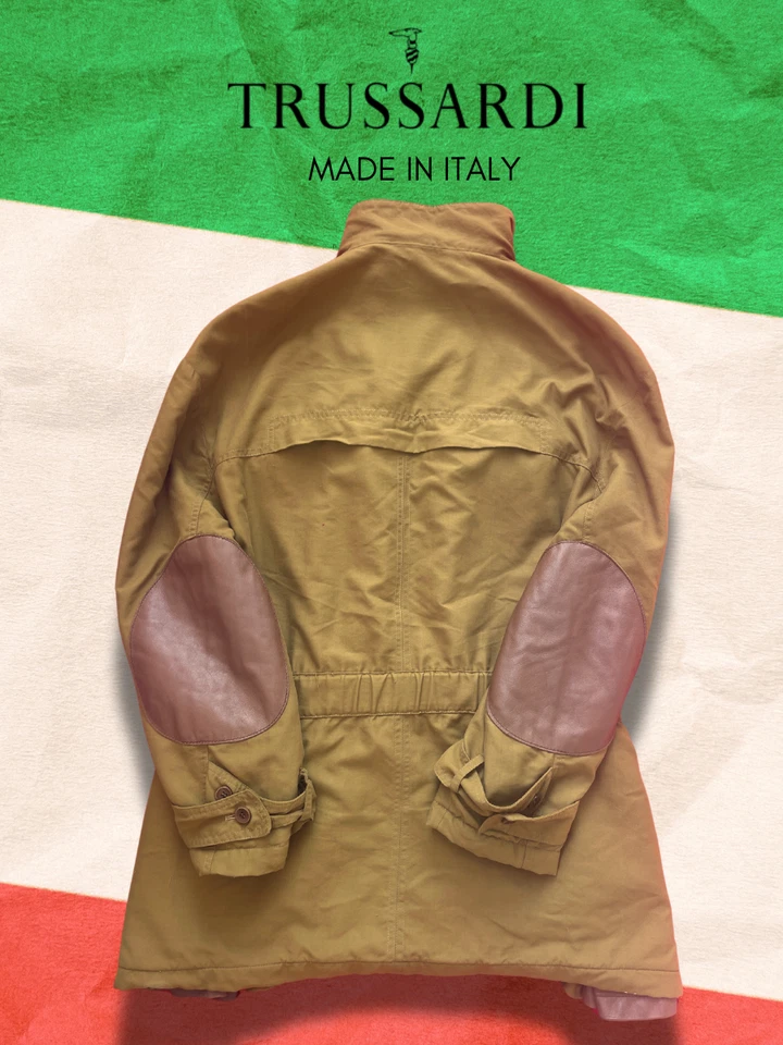 🇮🇹 Vintage Trussardi Boutique safari jacket / made in italy / 90s Foto 3 de 4