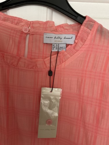 Never Fully Dressed Coral Dress Size 24 BNWT - Picture 2 of 5