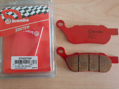 Brembo Bremsbelag Bremsbeläge Sinter hinten rear ABE 07HD07SP Harley Davidson