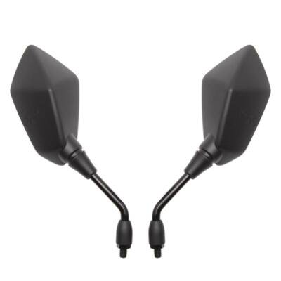 Black Motorcycle Motorbike 10mm Rear View Side Mirror For Lifan
