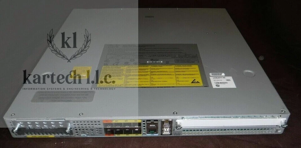 CISCO ASR1001X-K9  6-PORT x 1 Gigabit SFP ROUTER, ASR1001-X DUAL-PWR-AC, 8GB RAM - Image 3 of 3