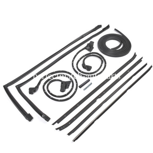 Weatherstripping Seal Kit For Regal Cutlass Supreme RWD 2-Door G-Body 1981-1988 - 第 1/15 張圖片