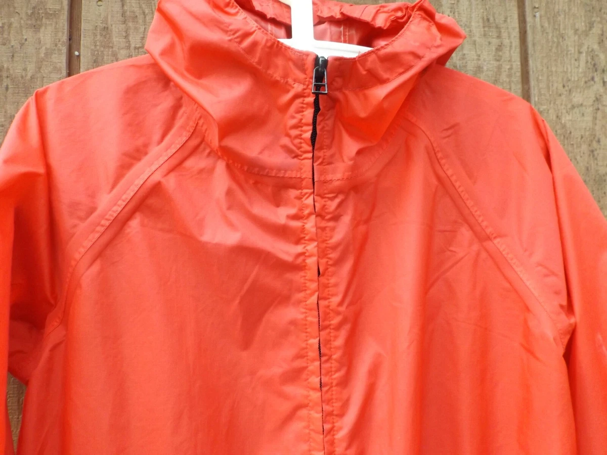 Girls red top waterproof coat