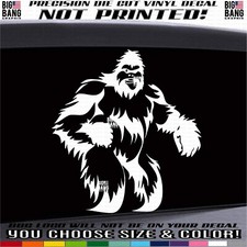 Bigfoot Yeti Sasquatch Vinyl Decal Sticker SUV Car Truck Die Cut Made in USA