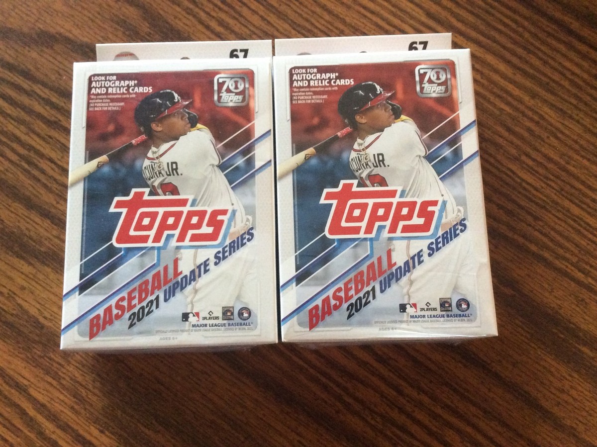 2021 Topps Update Series Baseball Hanger Box:(2) Box Lot Factory 