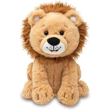 Lucas The Lion | Soft Cuddly Interactive Lion Stuffed Animal | 10 inches