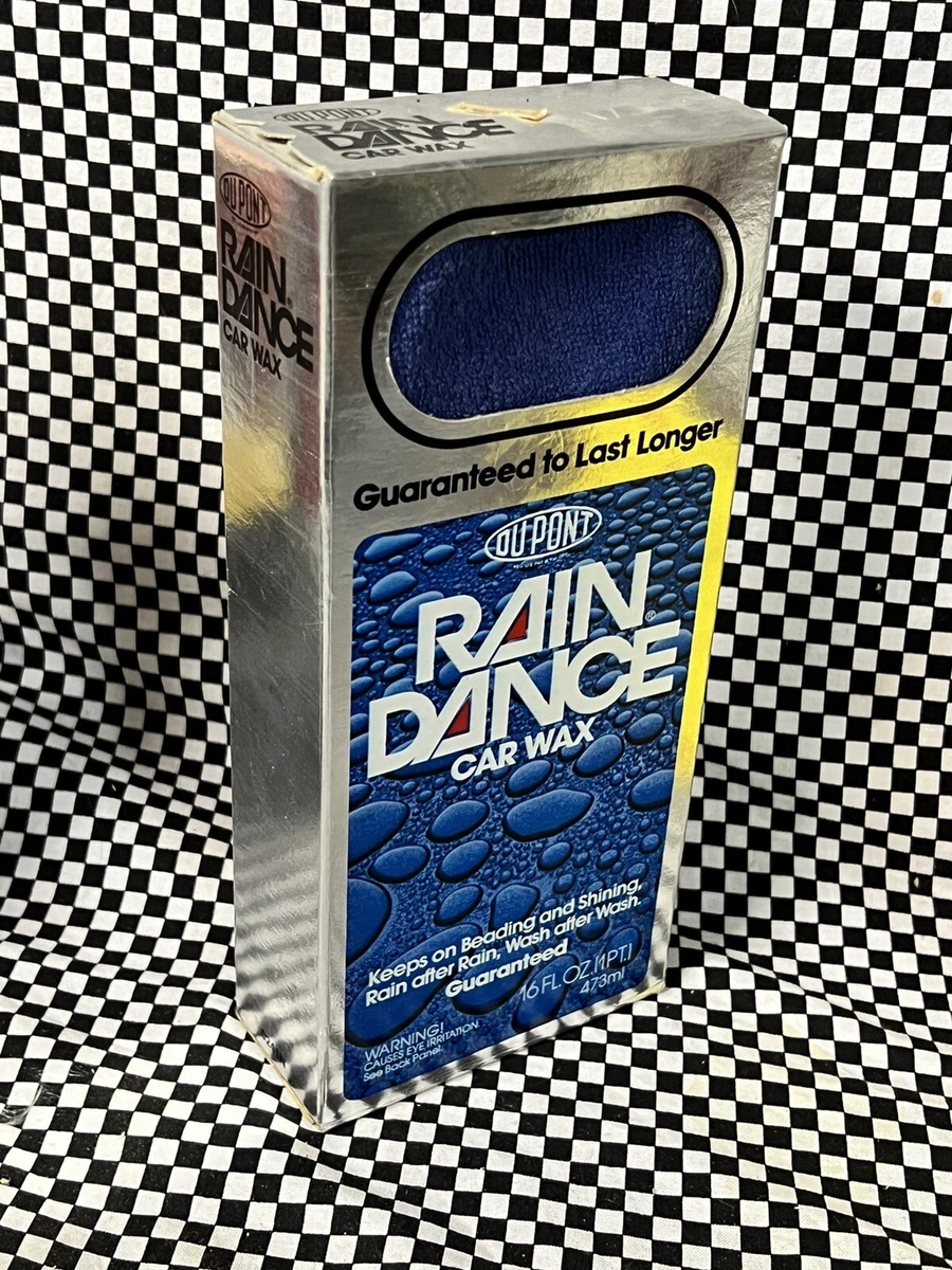 Vintage NOS DuPont Rain Dance Car Wax Kit