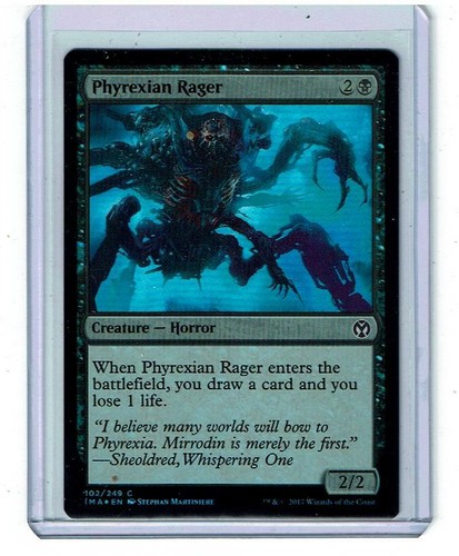 1x Phyrexian Rager MTG Jumpstart NM Magic Regular | eBay