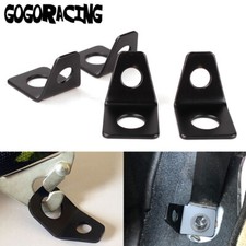 4 Pack 2 3 4 5 6 Point Racing Seat Belt Harness 90 Degree Angled L Brackets Kit 4 Pack 2 3 4 5 6 Point Racing Seat Belt Harness 90 Degree Angled L Brackets Kit