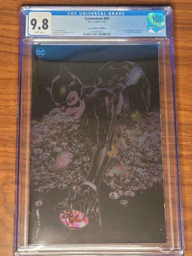 Catwoman #64 (2024) - C2E2 Virgin Foil - Sozomaika CGC 9.8