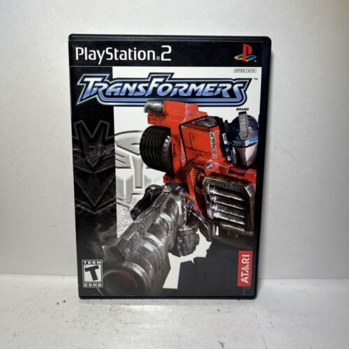 Transformers (Sony PlayStation 2, PS2, 2004) W Manual/Mint Disc /very Nice Copy - Picture 1 of 3
