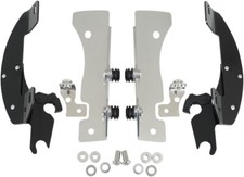 Memphis Shades Black Trigger-Lock Mount Kit for Batwing Fairing MEM8998