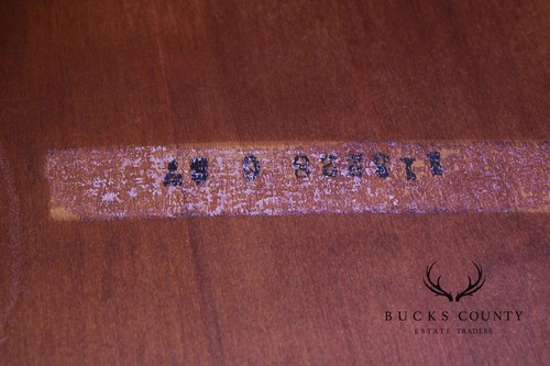 Pennsylvania House Queen Anne Style Cherry Drop Leaf Dining Table - Picture 21 of 21