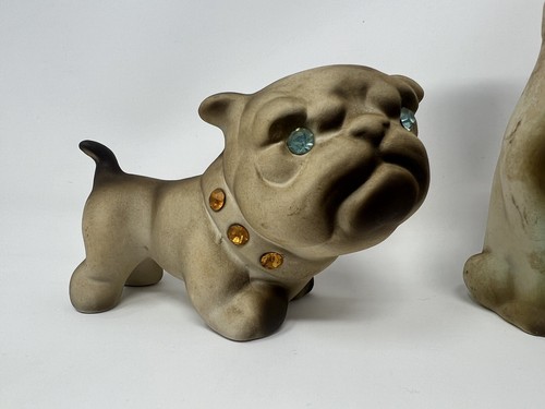 MCM Five Roselane California Pottery Sparklers gatti, bulldog e gufo - Foto 3 di 17
