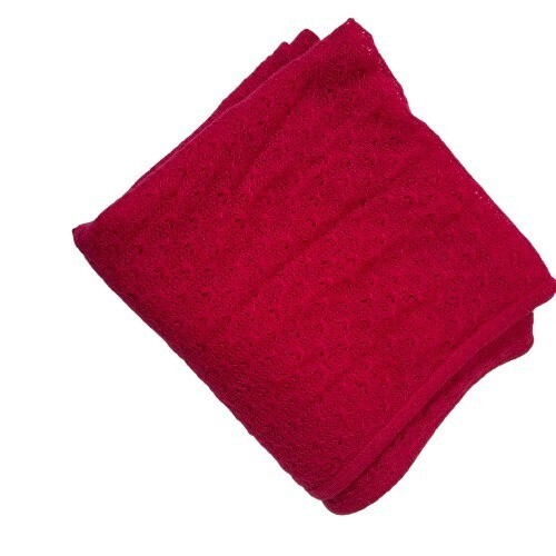 Magaschoni Open Knit 100% Cashmere Scarf in Rose Quiet Luxury