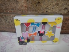 DISNEY NEW OLD STOCK PACK OF EIGHT MINNIE MOUSE PAPERCLIPS 