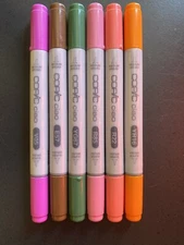 Brand New COPIC Ciao Manga Marker Set Twin Tipped Artist Markers Anime Comic