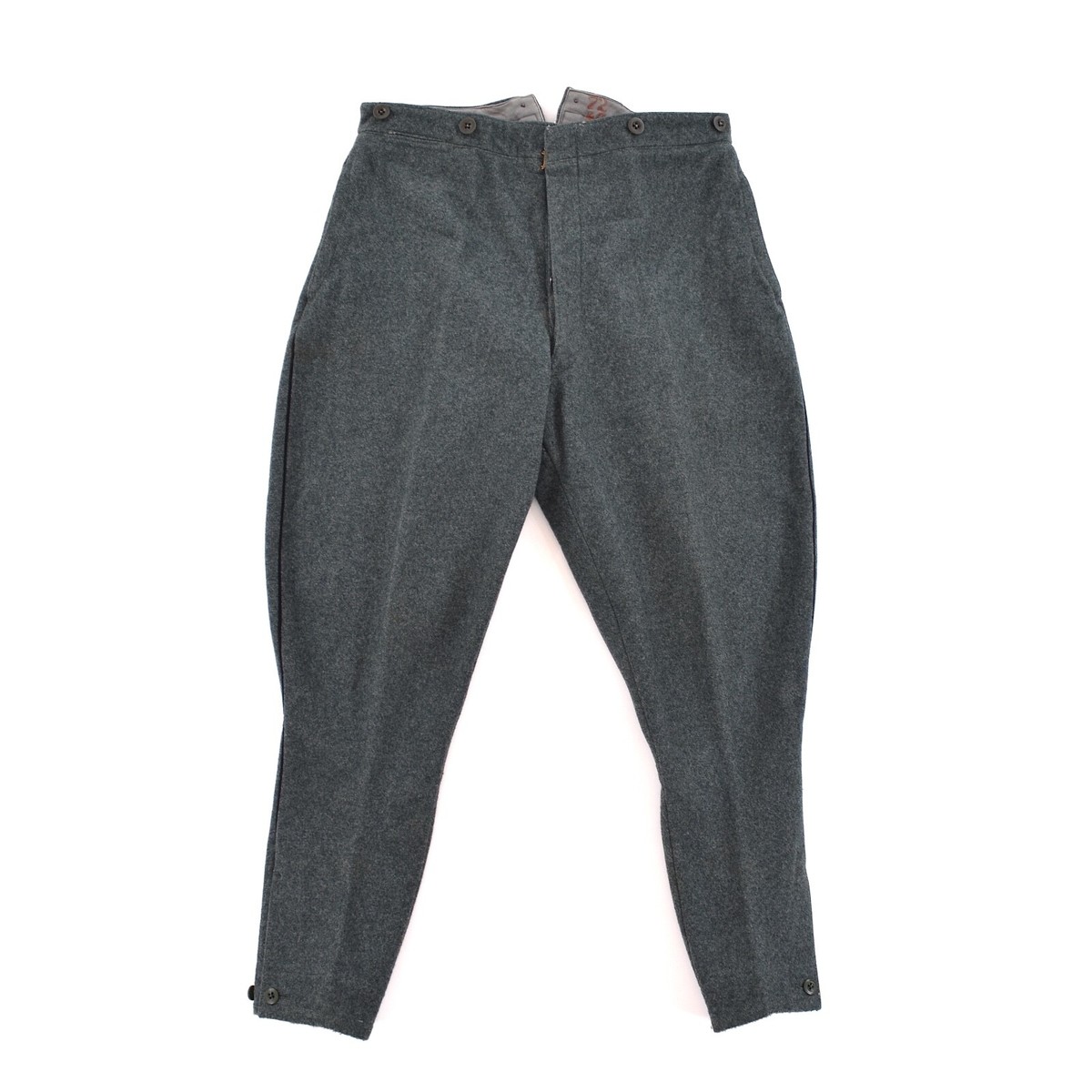 パンツ 40s 50s vintage wool slacks sampling vintage 40s 50s salt and pepper wool pleated work slacks 31