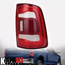 For 2019-2024 Ram 2500 3500 Red Bezel w/Blind Spot LED Taillight Lamp Right Side