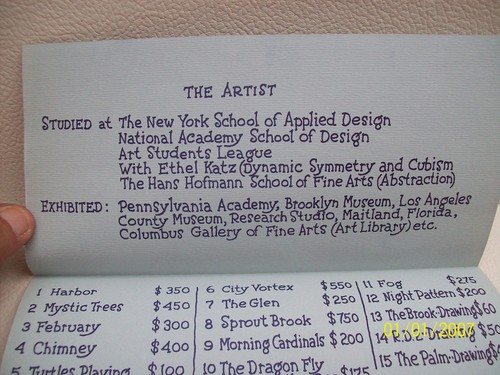 1954 ART EXPOSITION Invite Doris Kreindler 1901-1974 PAINTINGS AND DRAWINGS N.Y. - Foto 4 di 7