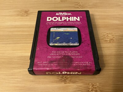 Dolphin Atari 2600 Cartridge Only Loose Activision 1983