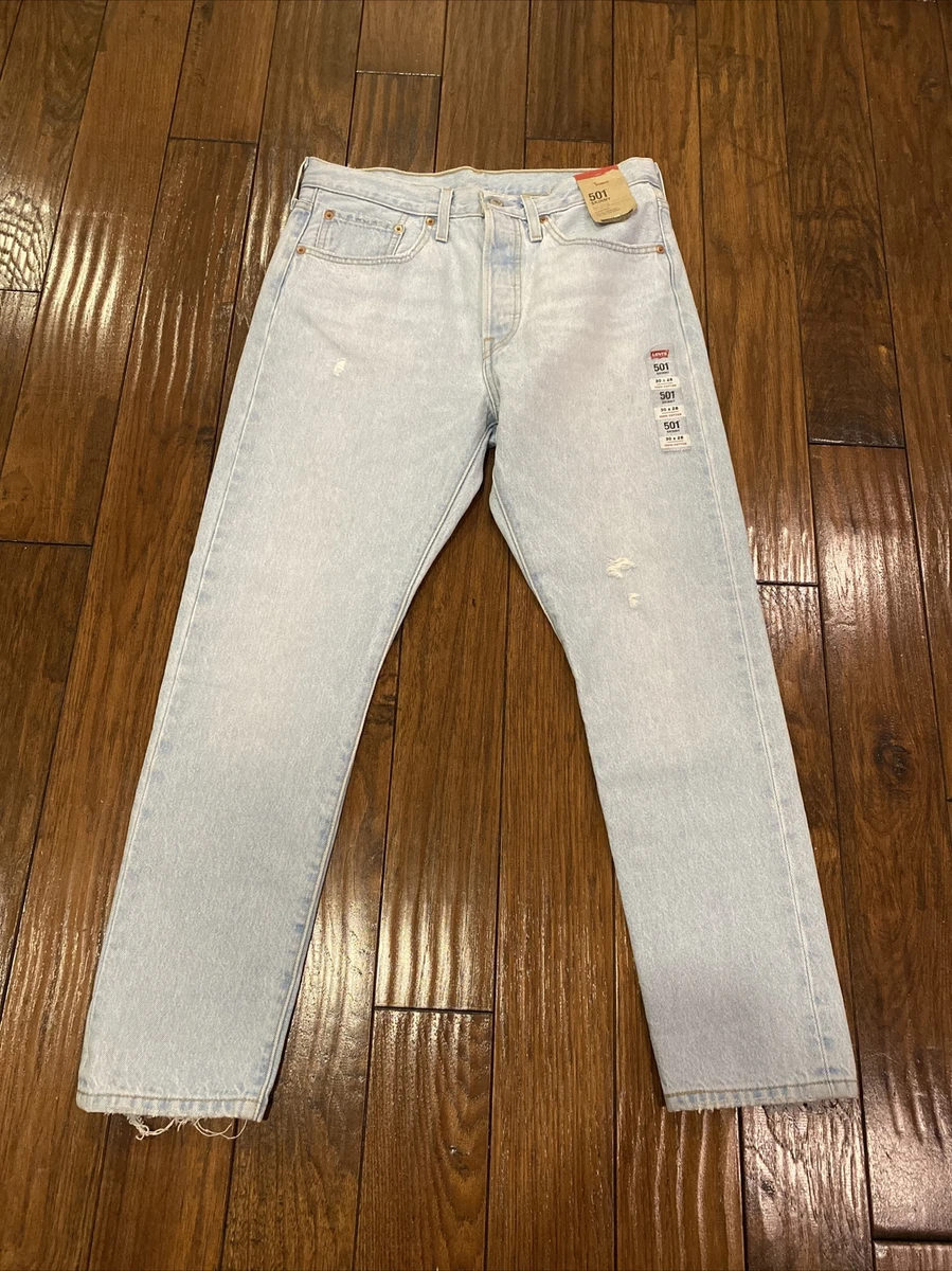 Levi's 501 skinny button fly hot sale