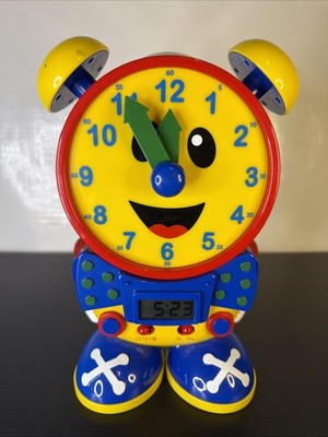 The Learning Journey Telly Teaching Talking Time Clock Home School