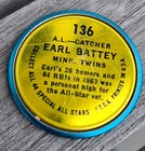 Earl Battey - Twins - 1964 Topps Baseball Coin #136 - 1964 All Stars — photo 2