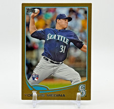 Yoervis Medina 2013 Topps Update Series #US137 Gold /2013 RC Mariners