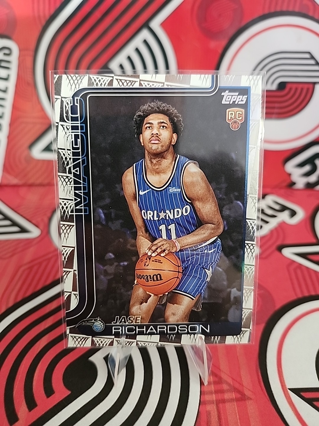 2025-26 Topps Basketball Jase Richardson RC Season Tip Off Insert #225 Magic