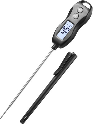 Digital Meat Thermometer Waterproof Instant Read Cooking Thermometer BBQ, Baking