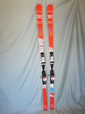 Rossignol HERO GS FIS F-30 race racing skis 188cm w/ LOOK SPX 150 ski bindings ~