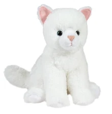 Douglas Winnie White Cat Mini Soft Plush Stuffed Animal Toy #4491