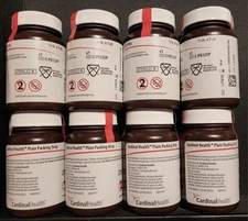 8 Ct Cardinal Health C-PG125P ~ Sterile Plain Packing Strips 1/2" X 5yds NEW