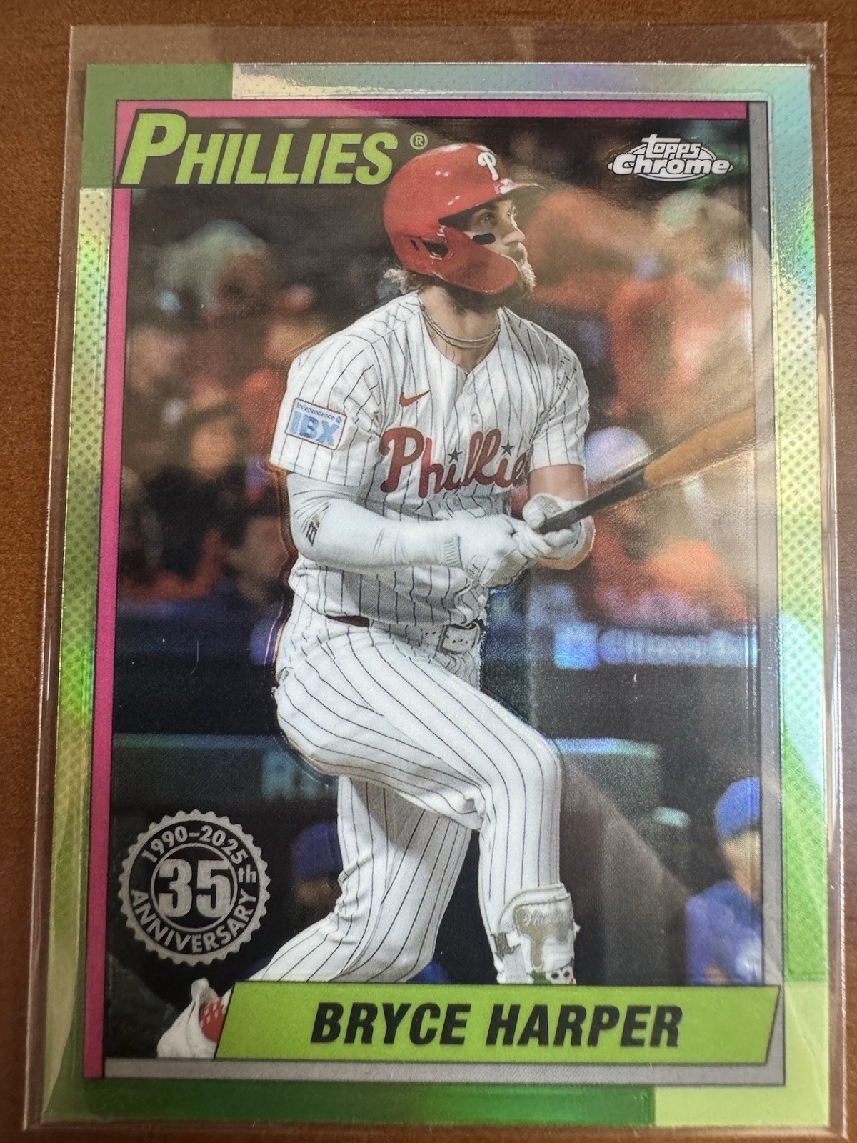 2025 Topps Chrome - 1990 Topps Baseball Bryce Harper #90CB-12