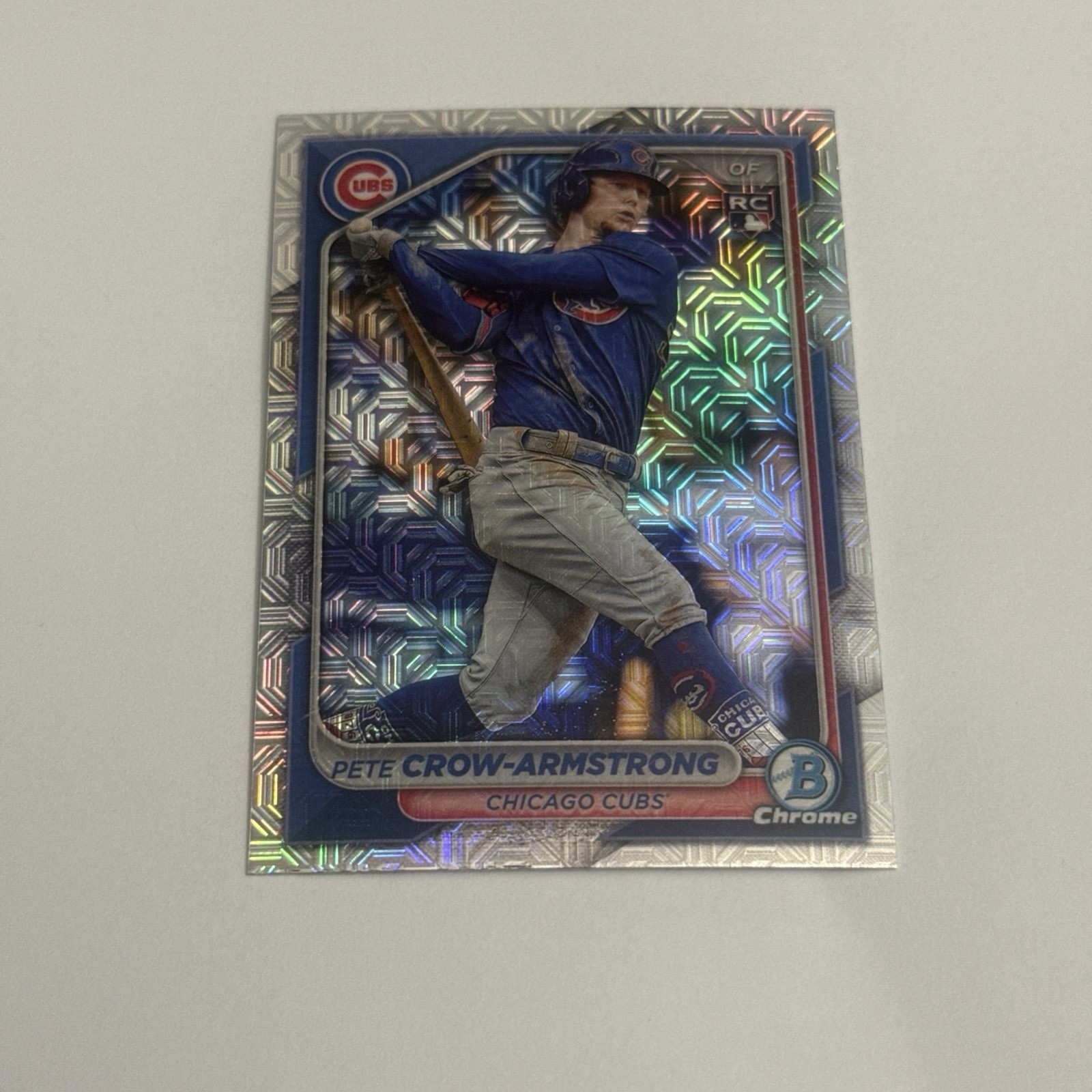 2024 Bowman Chrome - Pete Crow-Armstrong #45 Mojo Refractor (RC)