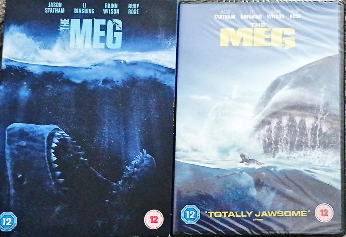 The Meg + Slipcase New + Sealed DVD