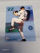 2003 E-X Essential Credentials Now #61 Kazuhiro Sasaki ( Read Missing /61 )
