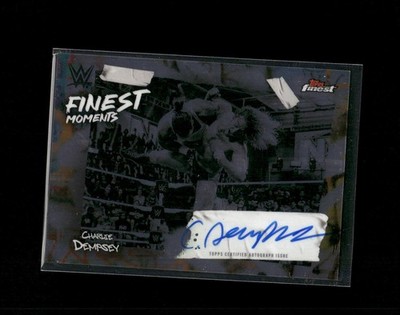 2025 Topps Finest WWE Charlie Dempsey #FMS-CRL Moments Autographed