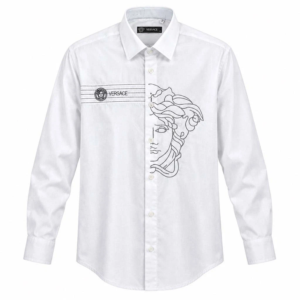 Versace Long Sleeve White Shirts for Men for sale | eBay