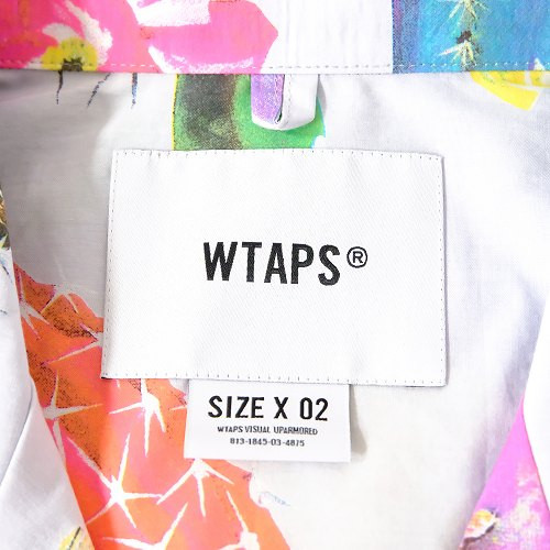 wtaps TXT 02 / SS / COTTON. BROADCLOTH.