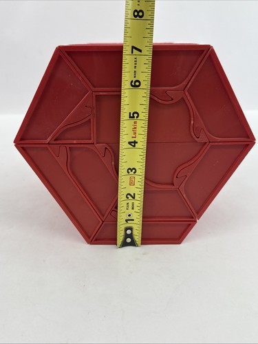 Vintage Rolykit Red Portable Organizer Box for Crafts Fishing Tools - Picture 12 of 12
