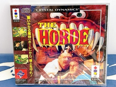 The Horde 3DO Japan FZ-SJ1853 Crystal Dynamics Sealed New Rare Strategy Action