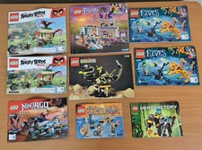 Random Lot of 9 LEGO Instruction Manuals - Manuals Only