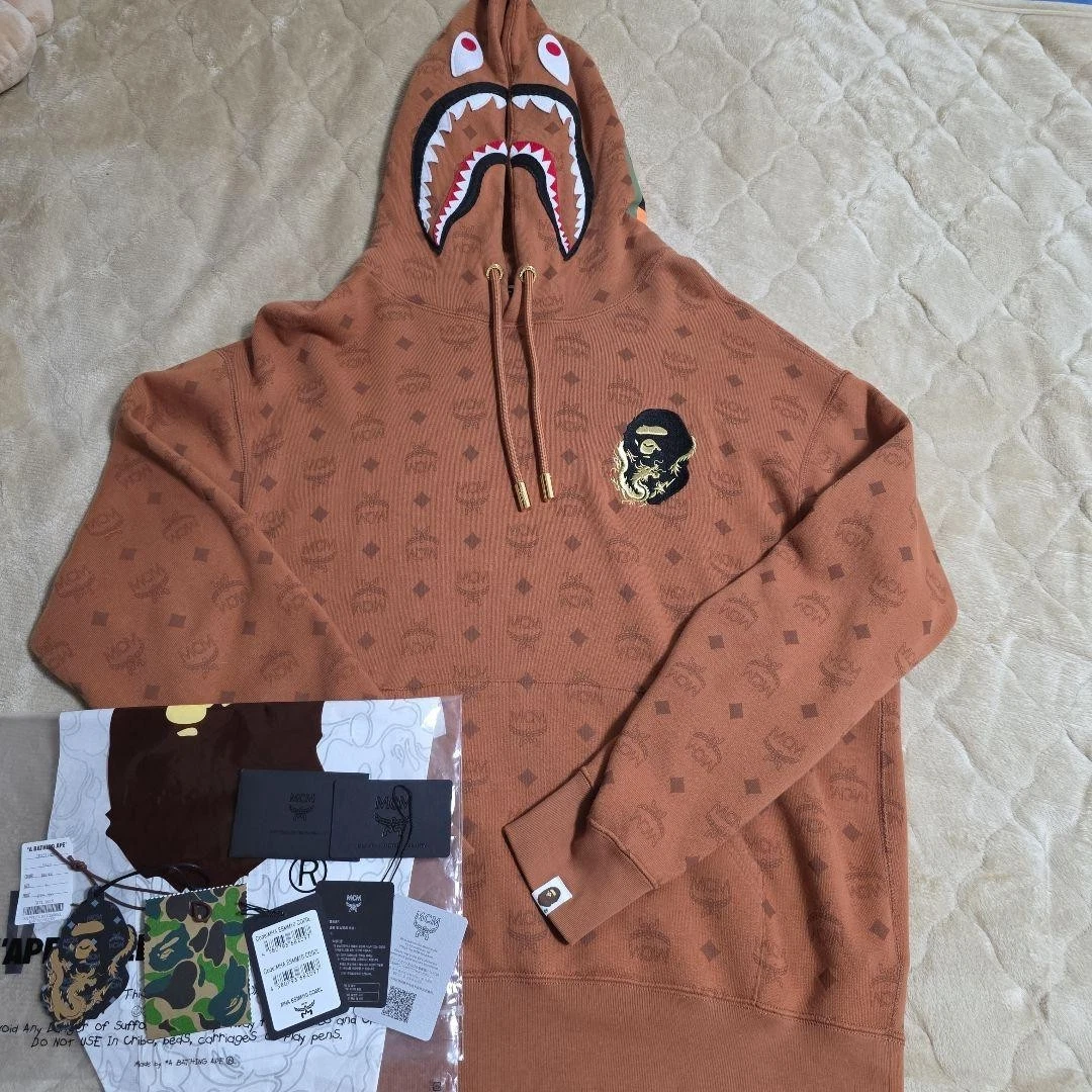 A Bathing Ape Brown Hoodies for Men for Sale | Shop Men's Athletic