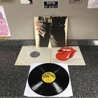 LP VINYL ROLLING STONES STICKY FINGERS ZIP SLEEVE COC 59100 UK 1ST PRESS EX+/EX+